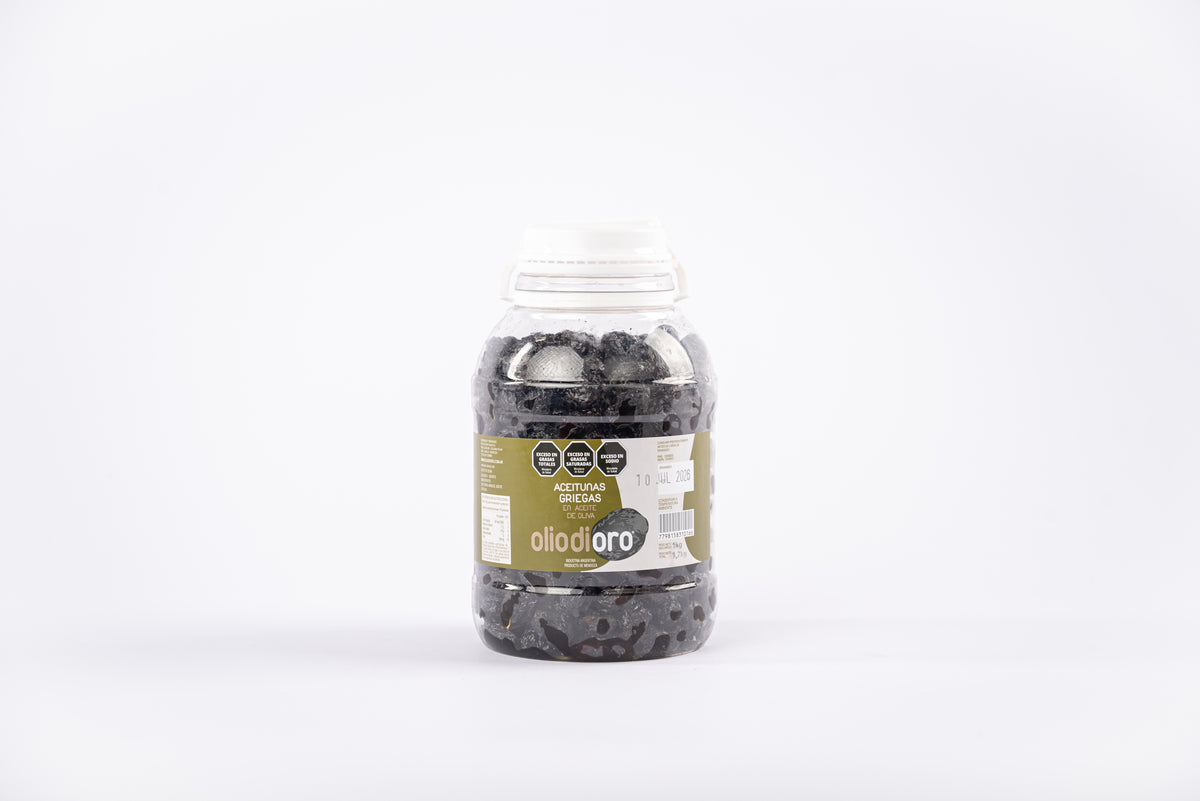 Aceitunas negras estilo griegas 1 kg