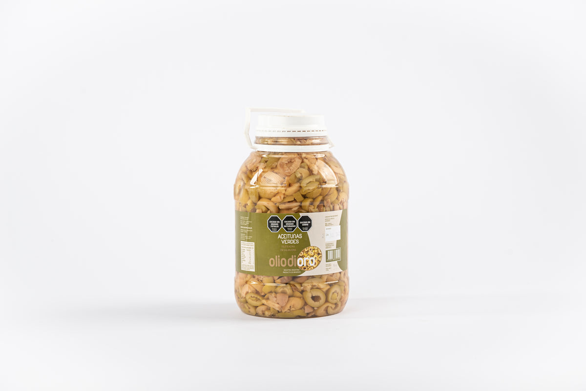 Aceitunas verdes fileteadas 1 kg