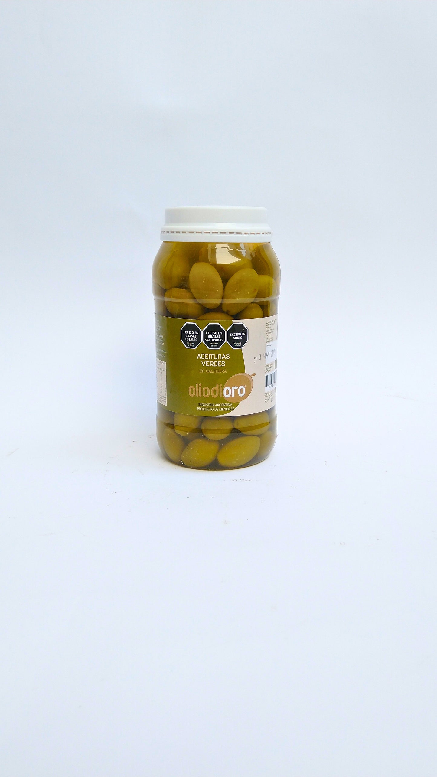 Aceitunas verdes en salmuera N 1. 500 gr