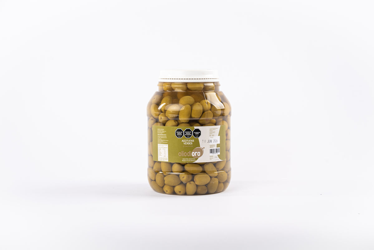 Aceitunas verdes salmuera N 1. 2 kg