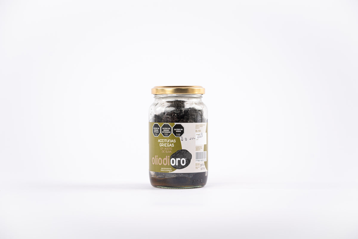Aceitunas negras estilo griegas 300 gr
