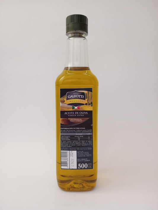 Aceite de oliva virgen extra 500 cc.