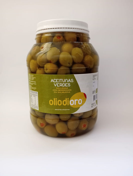 Aceituna rellenas con morrón 2 kg