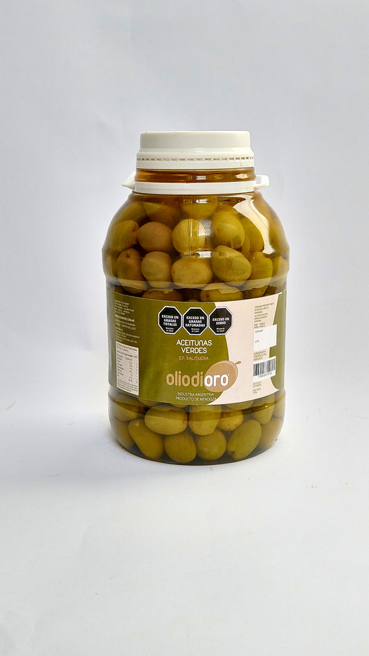 Aceitunas verdes en salmuera N 1. 1 kg.