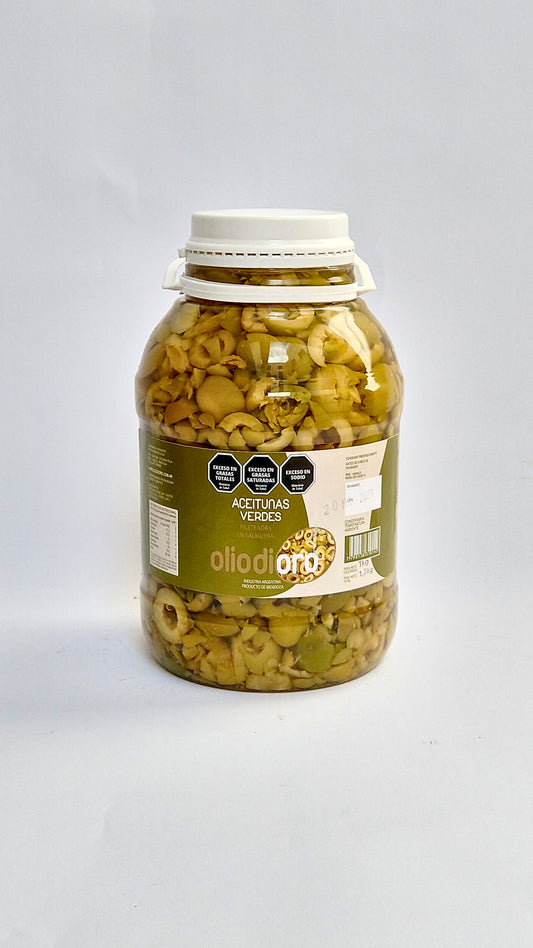 Aceitunas verdes fileteadas 1 kg