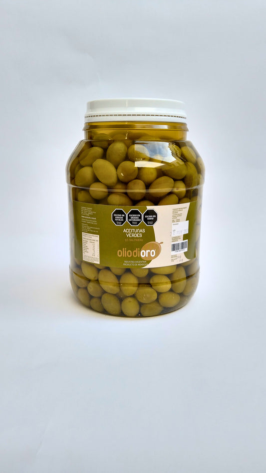 Aceitunas verdes salmuera N 1. 2 kg