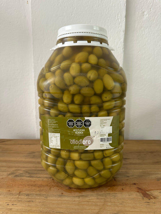 Aceitunas verdes en salmuera N 1. 5 kg.
