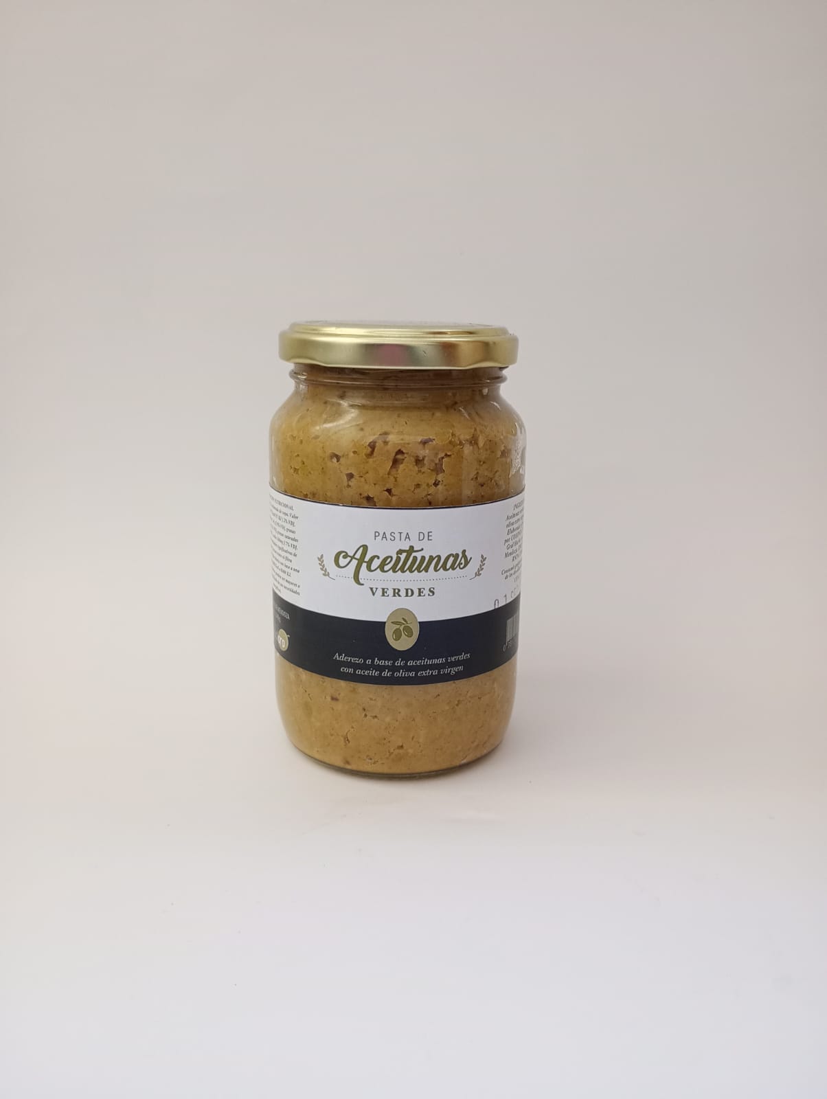 Pasta de aceituna verde 300 gr.